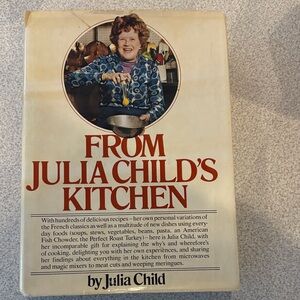 Julia Child's Kitchen Cookbook
Rare 1968